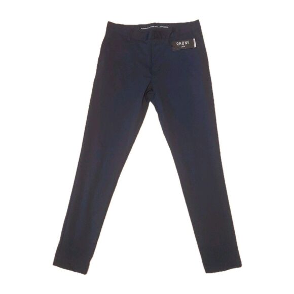 NEW NWT Rhone Pants Navy Blue Fine Italian Fabric Size Men's 32-32 Large - Picture 1 of 7
